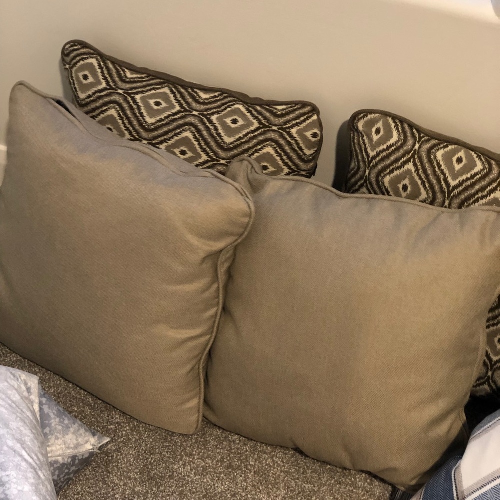 Throw pillows